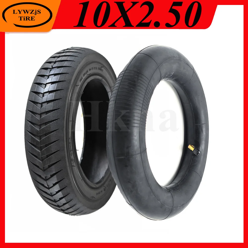 

10x2.50 Tire 10 Inch Inner and Outer Tire for Electric Scooter Balance Car Front and Rear Pneumatic Tire Accessories.