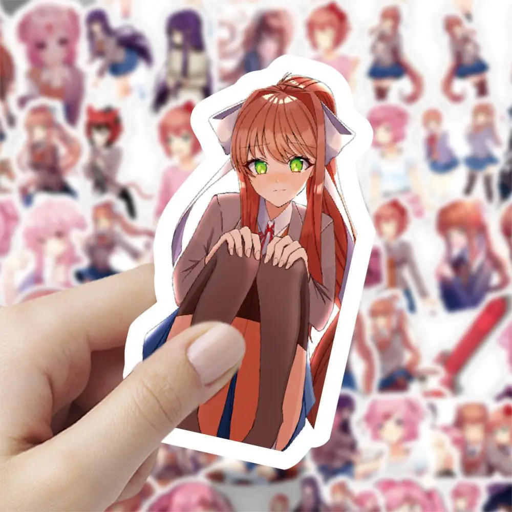 Фото НОВАЯ игра Новые декоративные водонепроницаемые наклейки DDLC №3