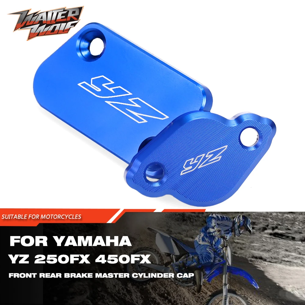 

Front Rear Brake Reservoir Oil Pump Cap Cover For YAMAHA YZ 125 125X 250F 250FX 250X 250 450 X F FX Motorcycle Parts YZ125 YZ450