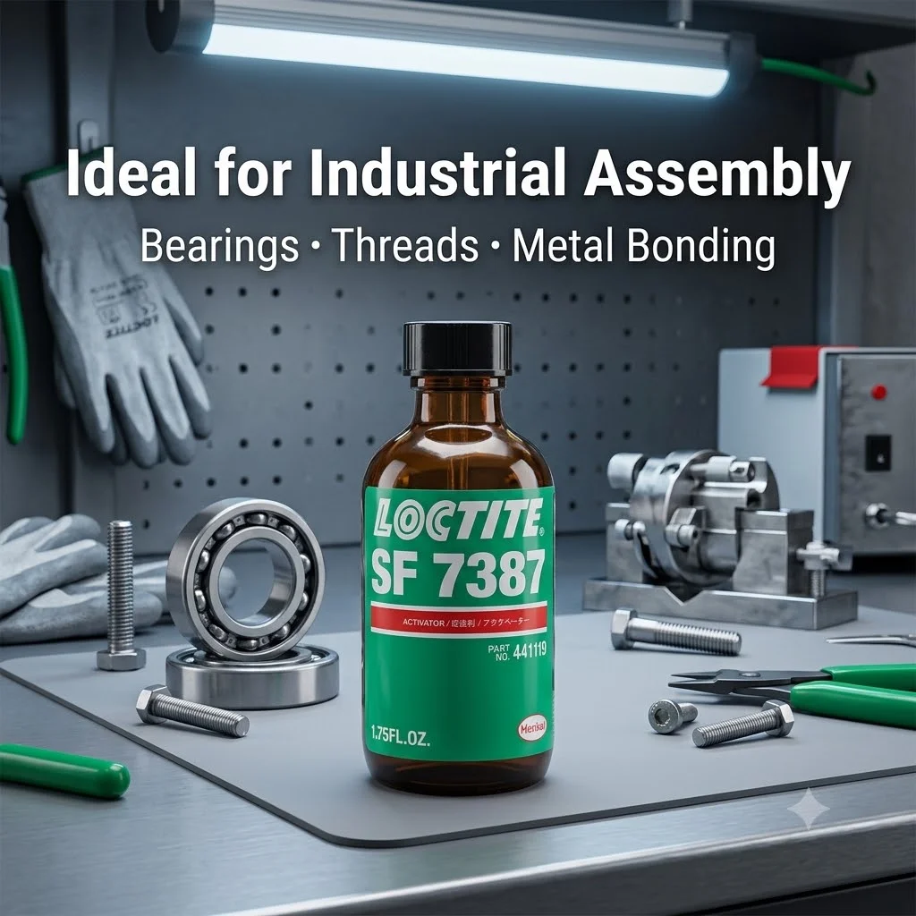 Фото Активатор Loctite SF 7387 для акриловых клеей, 1,75 унции, оригинальная бутылка №5