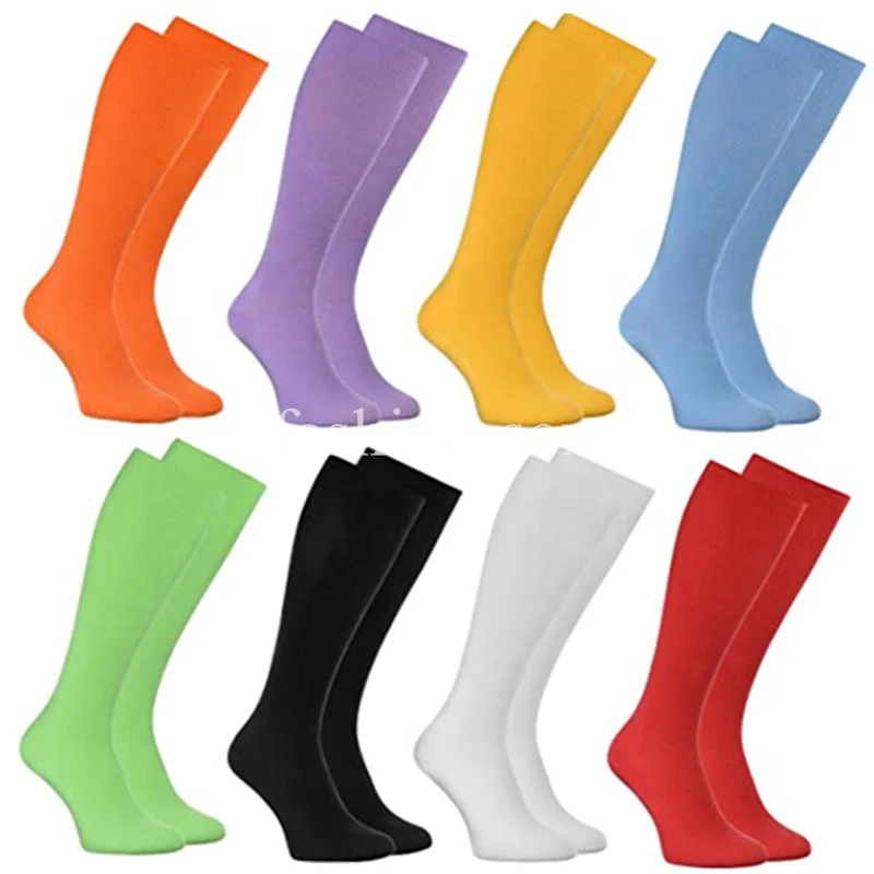 

Compression Socks Women Long Socks Lolita Girls Warm Knee Socks Kawaii Candy Color JK Woman Socks Fit for Club Party Cosplay