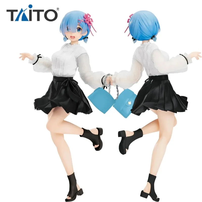 

In Stock Original TAITO Rem Anime Figure Re:Life in A Different World From Zero Collection 23CM Model Dolls Toy Birthday Gifts