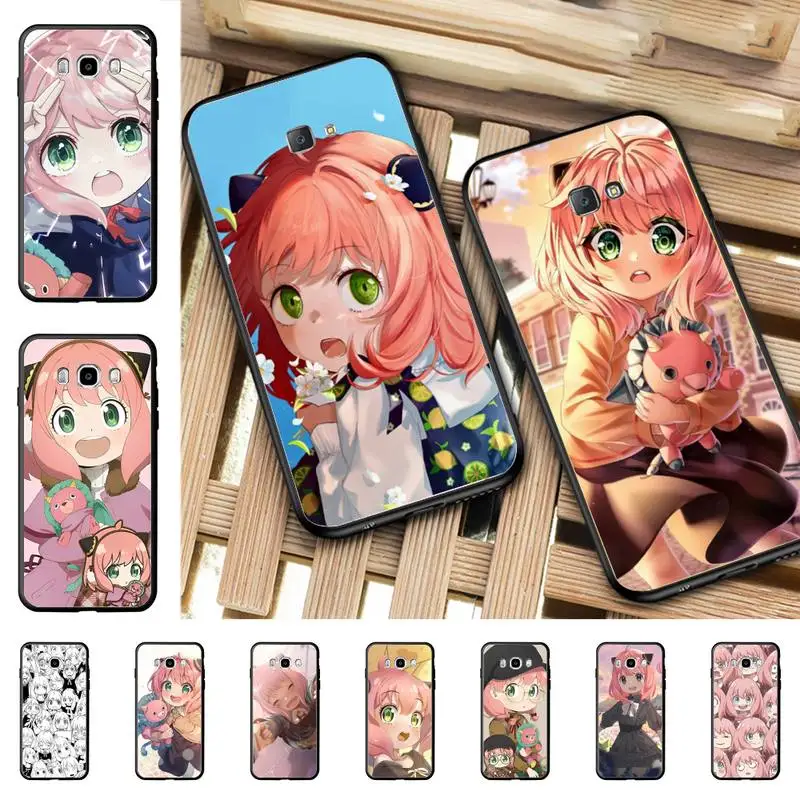 

Anime Girl Spy X Family Anya Phone Case for Samsung J 2 3 4 5 6 7 8 prime plus 2018 2017 2016 core