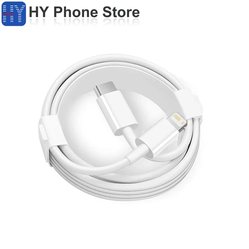 

Кабель зарядный PD USB Type-C для Apple iPhone 12, 11 Pro Max Mini, X, XR, 8, 7 Plus, iPad, 20 Вт