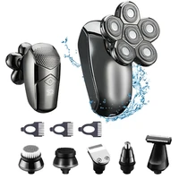 5 in1 electric shaver set multifunction 6 cutters usb charge trimmer led intelligent display ipx7 waterproof personal care tools