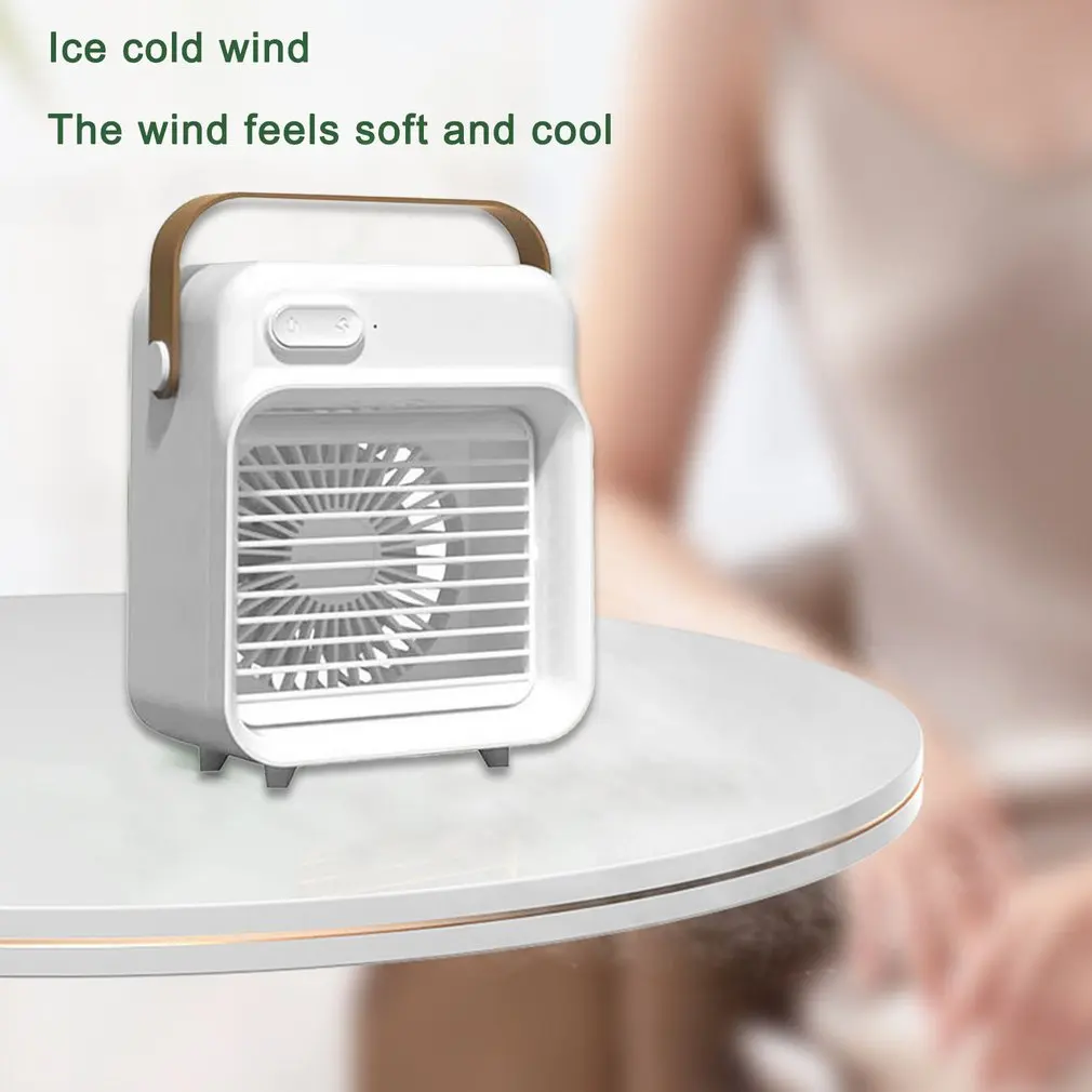 

Новый портативный кондиционер 150 мл, персональный настольный мини-вентилятор USB для очистки воздуха, 3 скорости