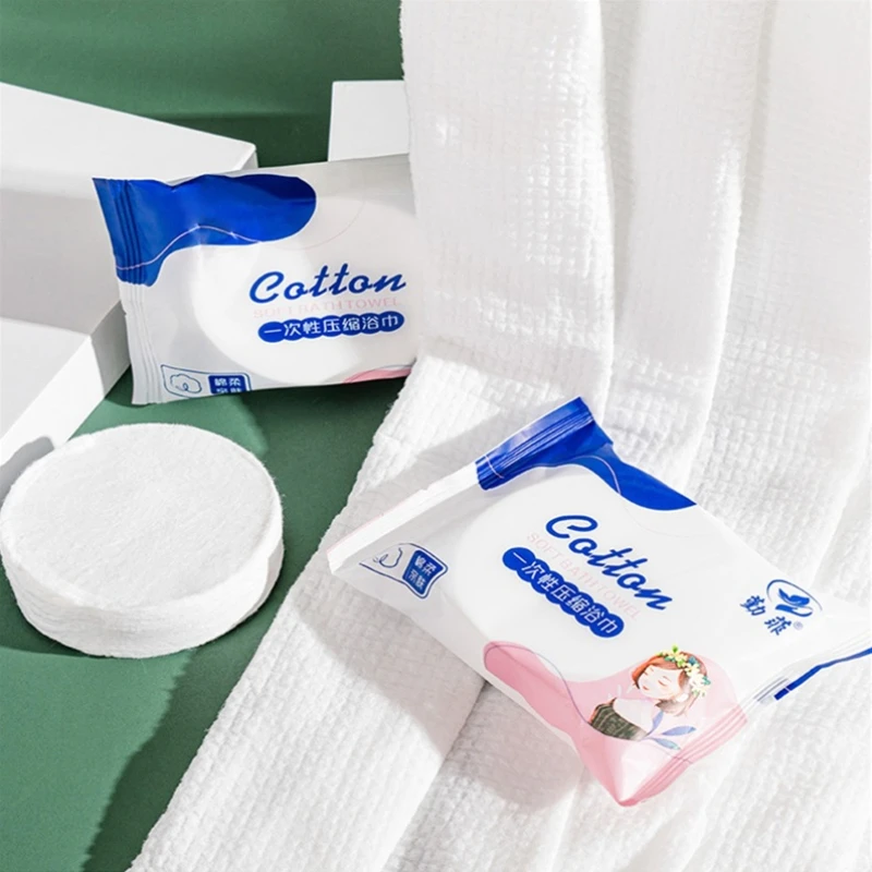 

140cm Compressed Towel Cotton Portable Home Magical Facial Cleansing Towel Outdoor Travel Cloth Wipes Paper Tissue