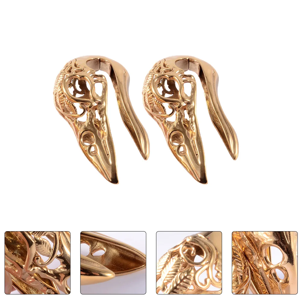 

Ear Gaugestunnels Ears Plugs Hangersstretched Auricle Diy Studs Weights Earrings Stainless Screw Jewelry