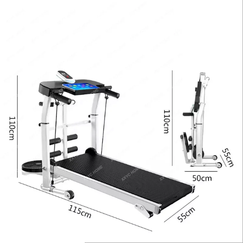 

New treadmill multi-functionfolding mechanical treadmill Folding Mechanical Treadmill fitness fitness equipment With Handrail
