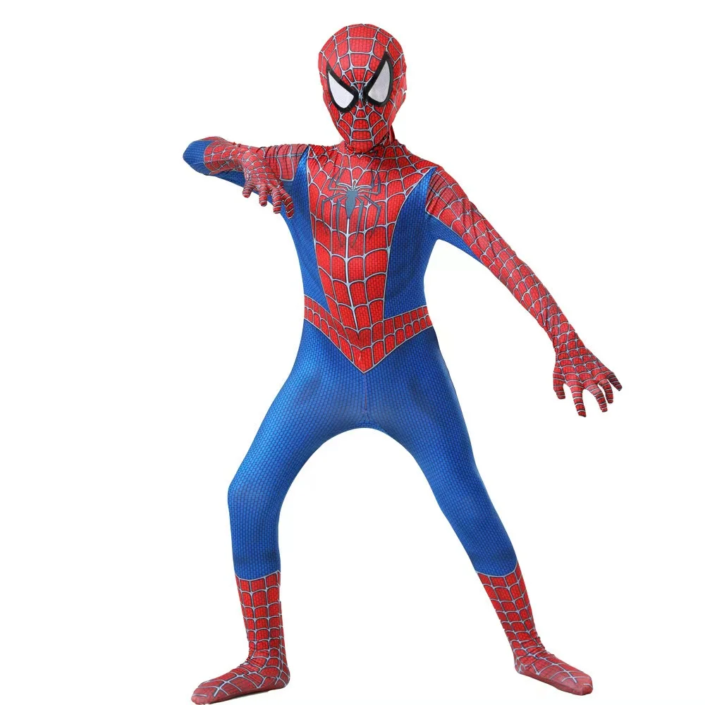 Детский Железный трико в виде Человека-паука |