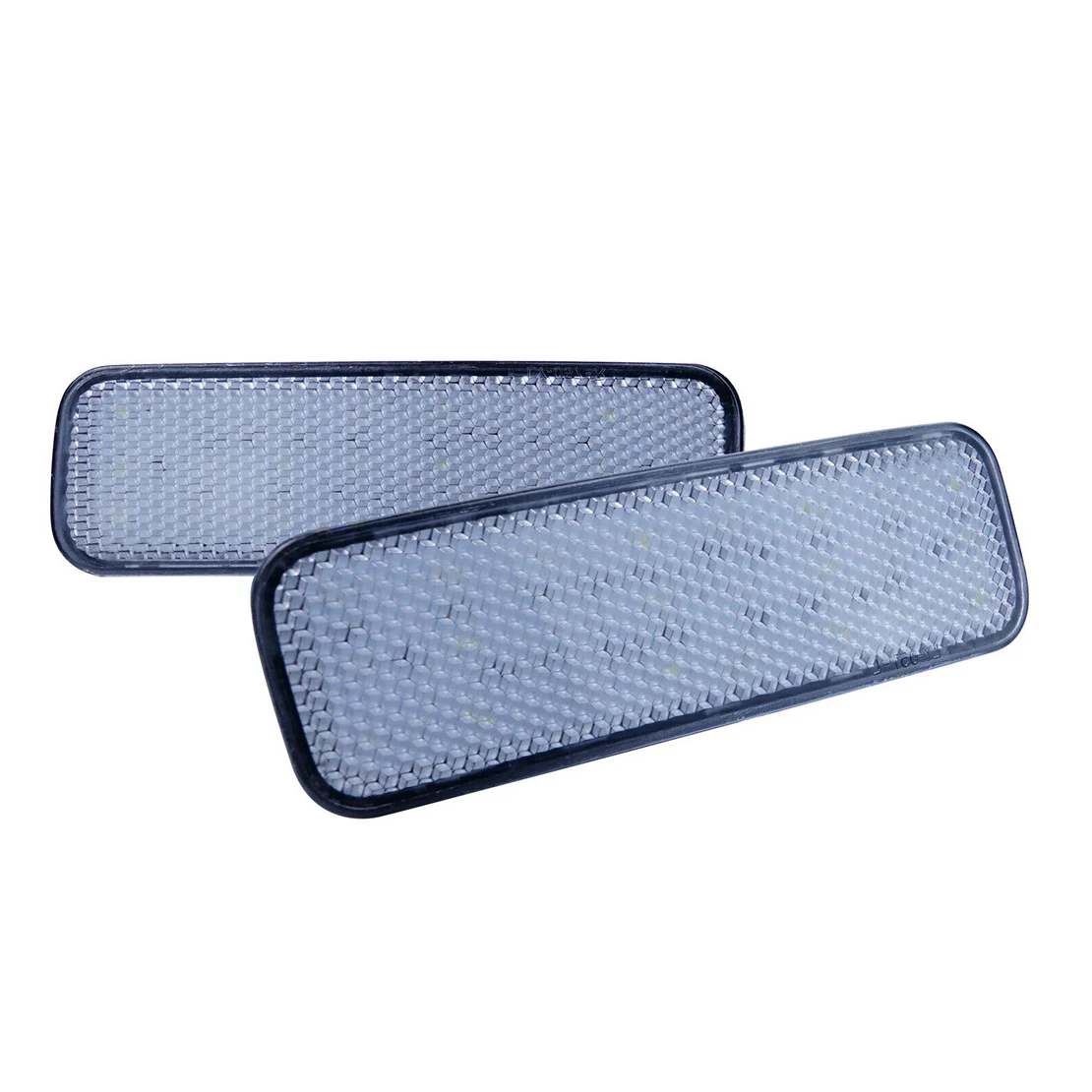 

1778457 BK21515C0AA 2 шт. прозрачные линзы светодиодный задний бампер отражатель стоп светильник подходит для Ford Transit Van Custom Connect BK21-515B0-AA