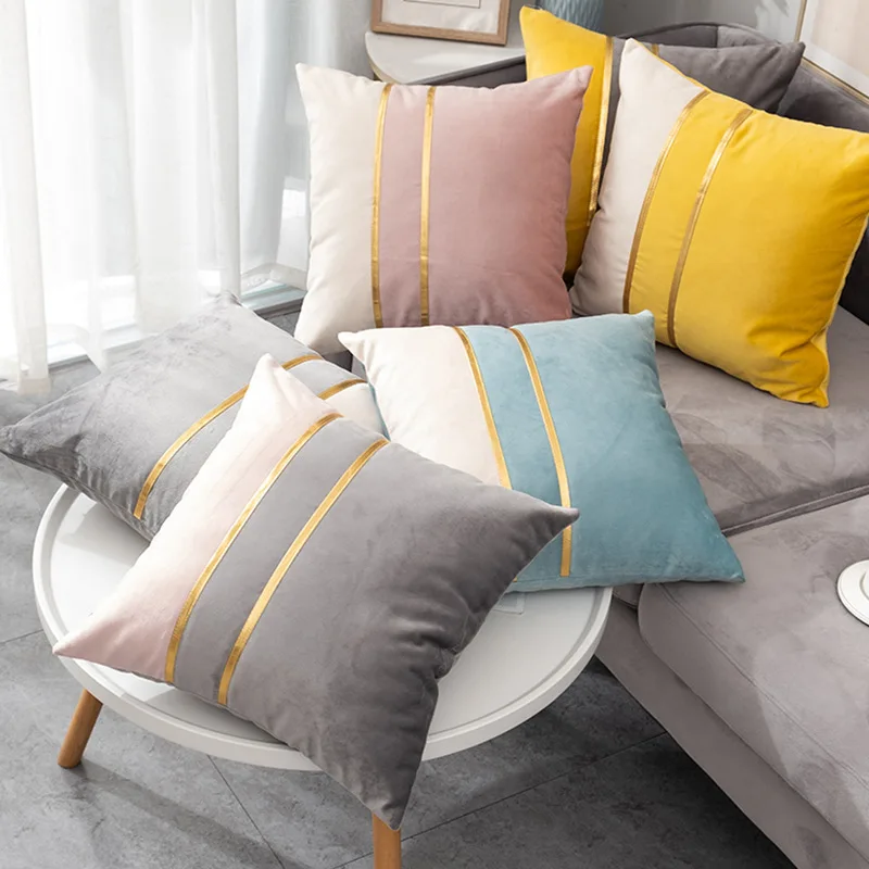 

Cushion Cover Decorative Pillows for Sofa Velvet Pillow Cover for Sofa Living Room Housse De Coussin Decorative Pillows