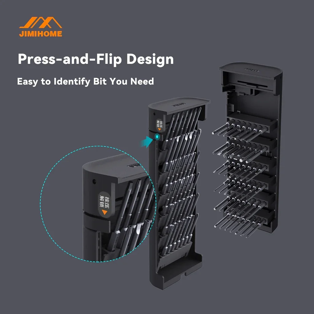 JIMIHOME GNT-72 многоцелевые бытовые S2 магнитные прецизионные отвертки набор