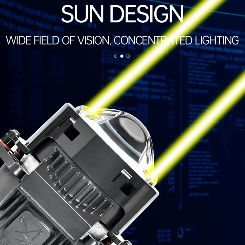 Фара головного света для Hella 3R G5 H4 H7 160 9005 3 дюйма