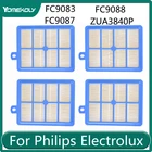 Фильтр НЕРА для пылесоса PhilipsElectrolux, Сменный фильтр для FC9083FC9087FC9088ZUA3840P, 4 шт., аксессуары для уборки