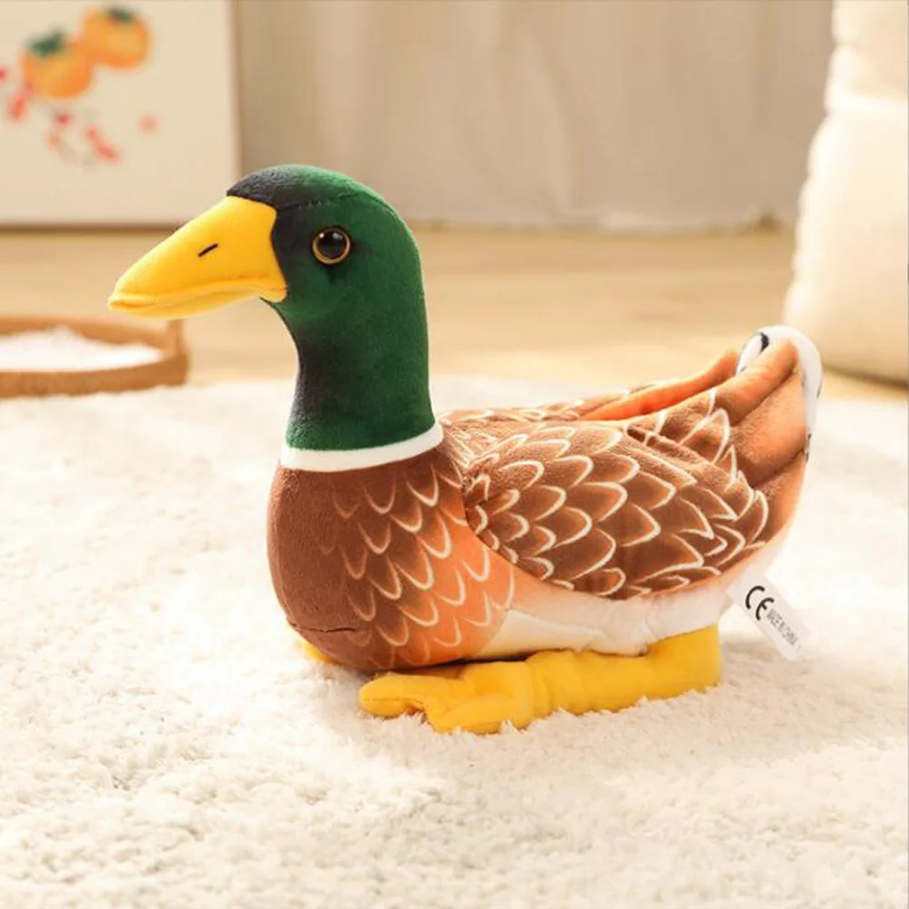 

Cartoon Simulation Couple Mandarin Duck Stuffed Children Plush Toy