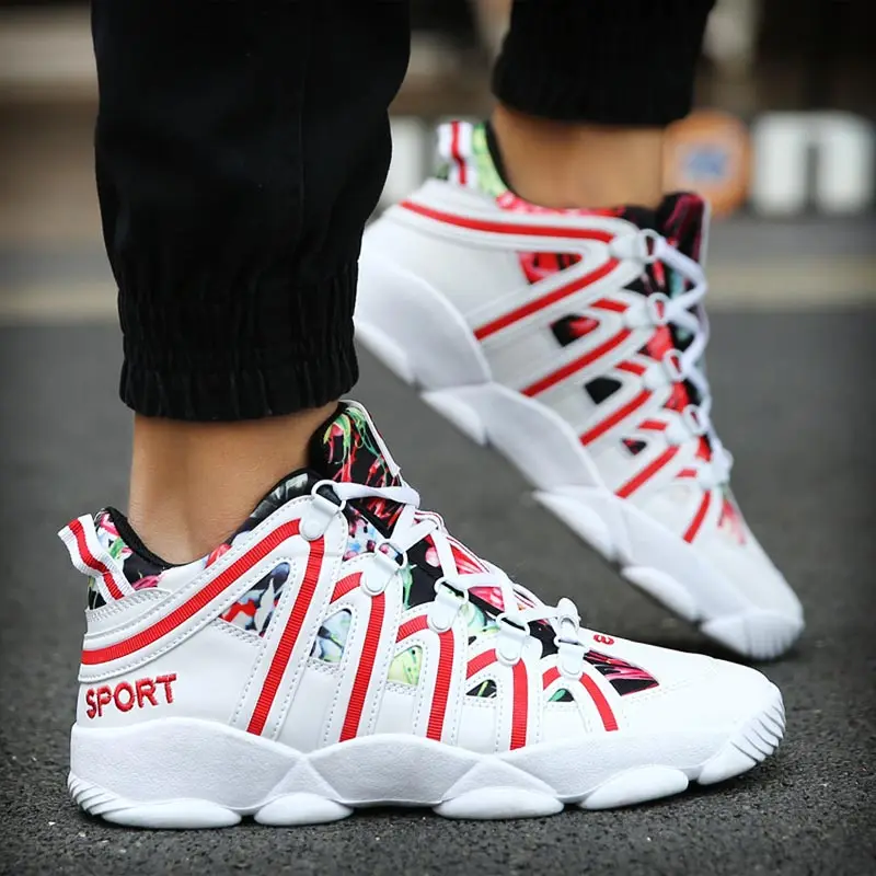 

Ankle boots men sneakers fashion summer 2022 PU leather Boys' running shoes sport sports white 2022 high-top tenis new