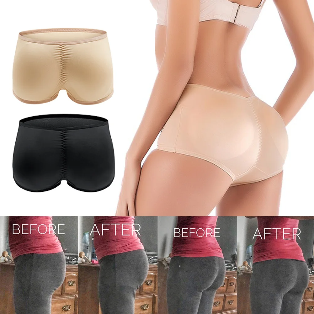 

WEICHENS Women Butt Lifter Panties With Pads Fake Buttocks Shapewear Body Shaper Hip Enhancer Breathable Abdomen Underpants