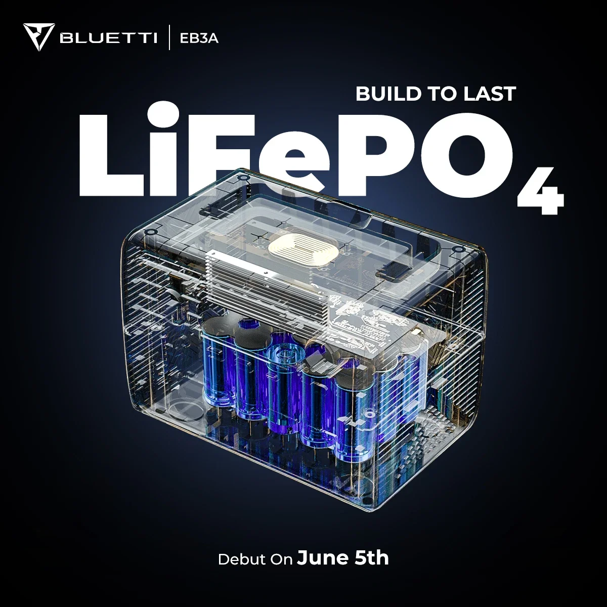 Bluetti Солнечная зарядная литиевая электростанция Аварийная портативная 500 Вт