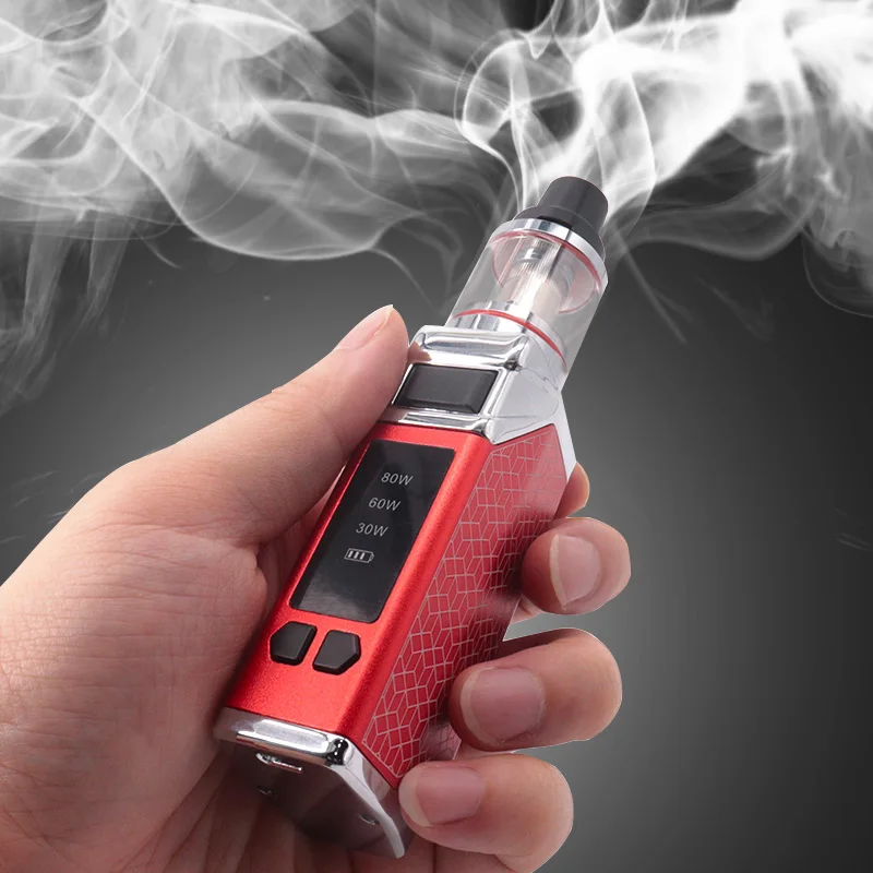 

Electronic Cigarettes Grid 80w Mod Kit Shisha Hookah E-Cigarette Vape Pen Huge Smoke LED Big Vaporizer 2200mah Battery 0.2o