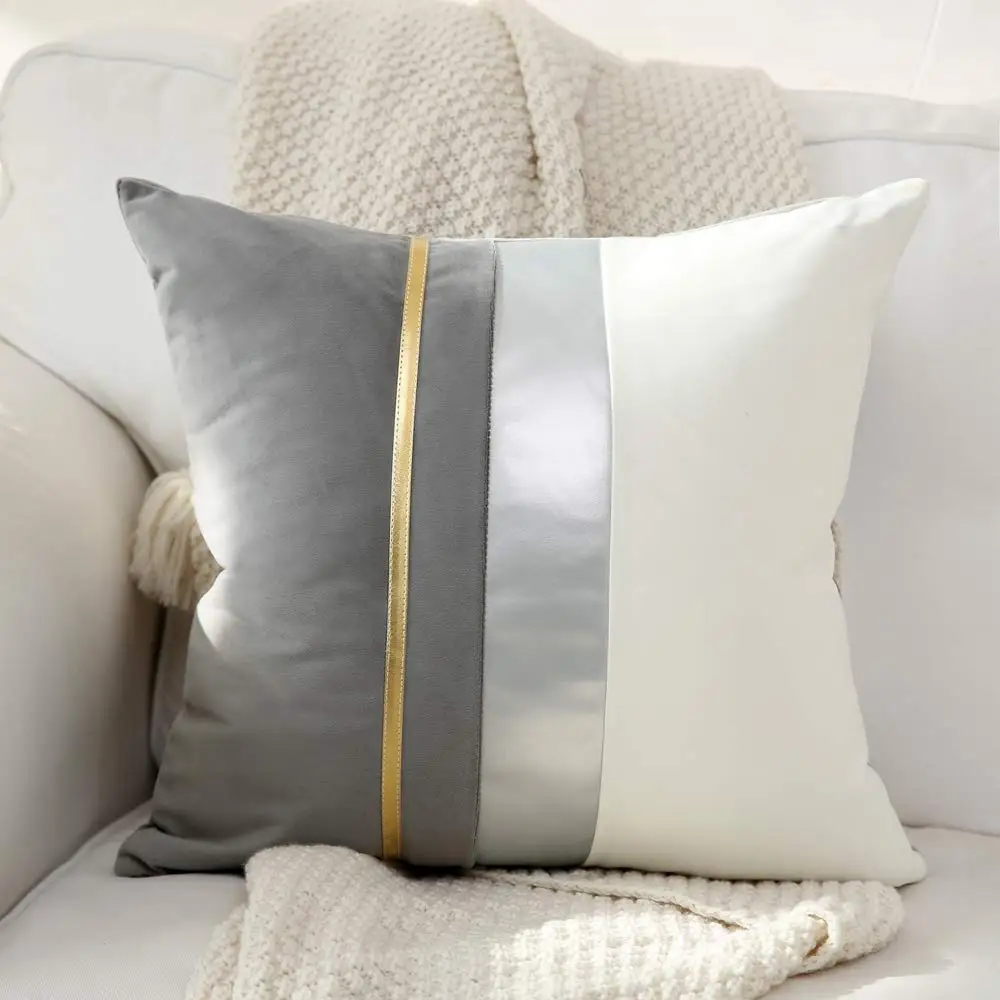 Velvet Cushion Cover 45x45cm 30x50cm Home Decor Pillow Case Patchwork Sofa Pillows Design High Quality Covers |