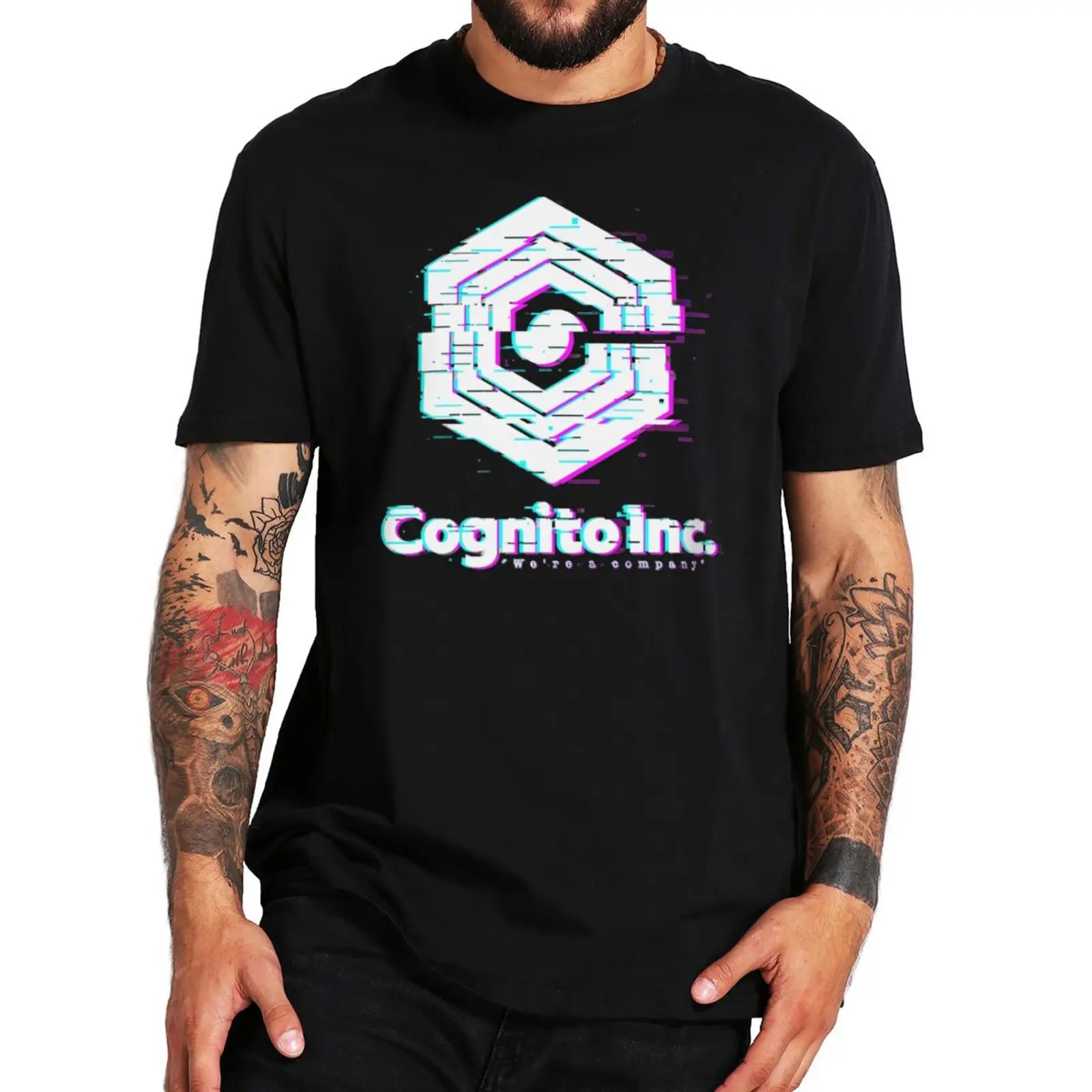 

Cognito Inc Inside Iob TV Series Classic T Shirt Vaporwave Cognito Inc We Are A Company Retro Aesthetic Tshirts 100% Cotton