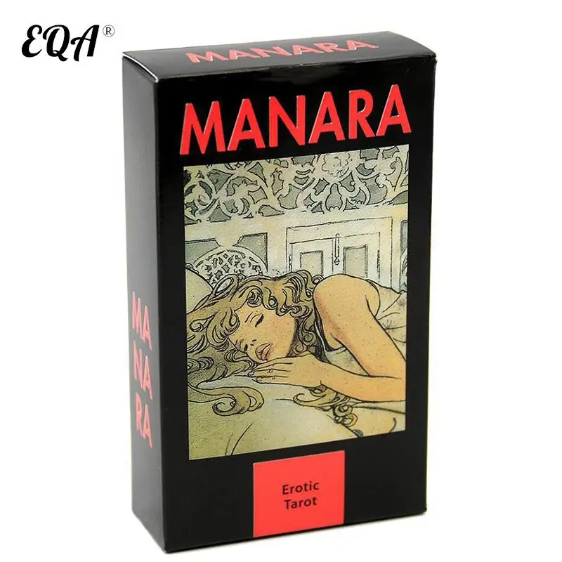 

Tarot Of Manara English Version Oracle Divination Fate Game Deck Tarot Table Board Games Playing Card With PDF Guidebook