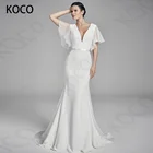 Женское шифоновое платье-Русалка MACDOUGAL, элегантное пляжное платье невесты, простая формальная женская юбка, 2022