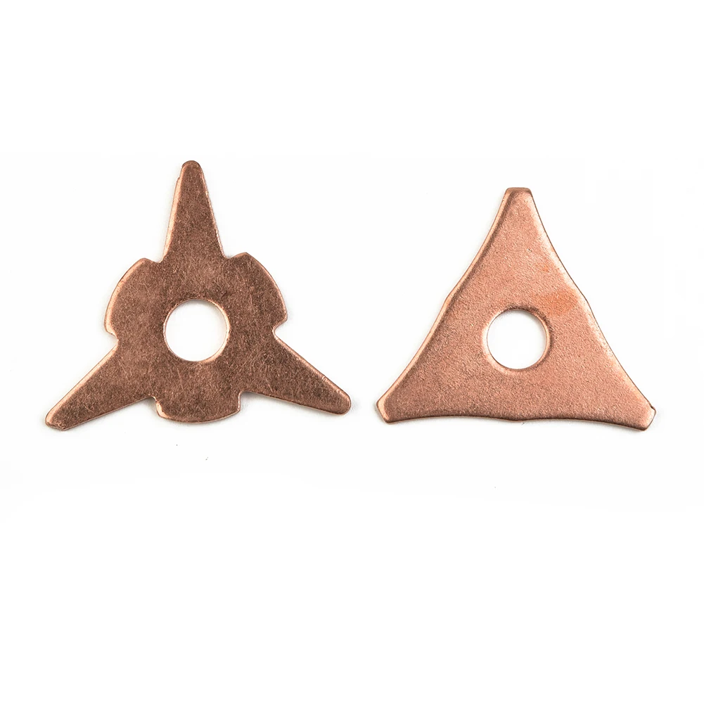 Плоские 50 шт. аксессуары расходные материалы сталь с медным покрытием шайбы