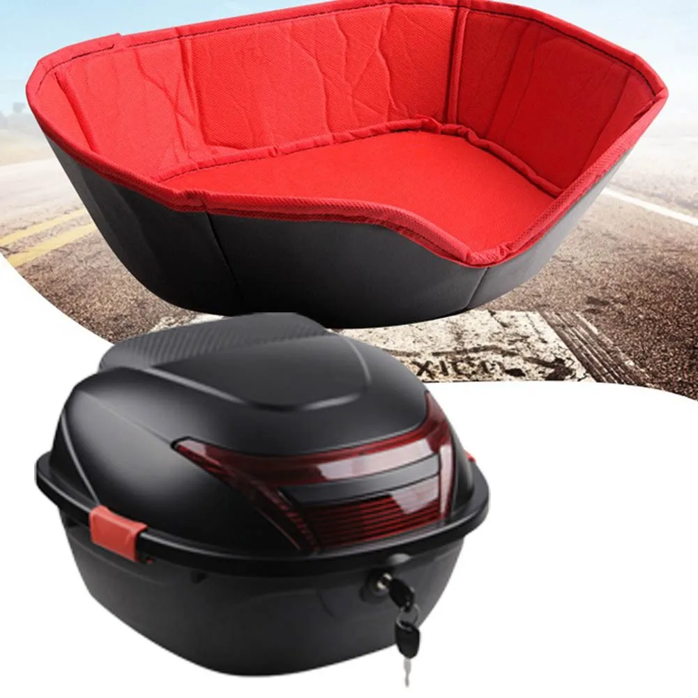 

Motorcycle Trunk Enlarged Capacity Safety Thickened Storage Kit Universal 2. Please Allow Slight Manual Measurement Deviation Fo