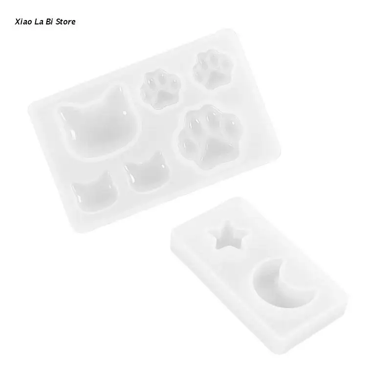 

Силиконовые формы XXFD, зеркальные формы для литья смолы, форма для эпоксидной смолы в виде лапы, ювелирные изделия