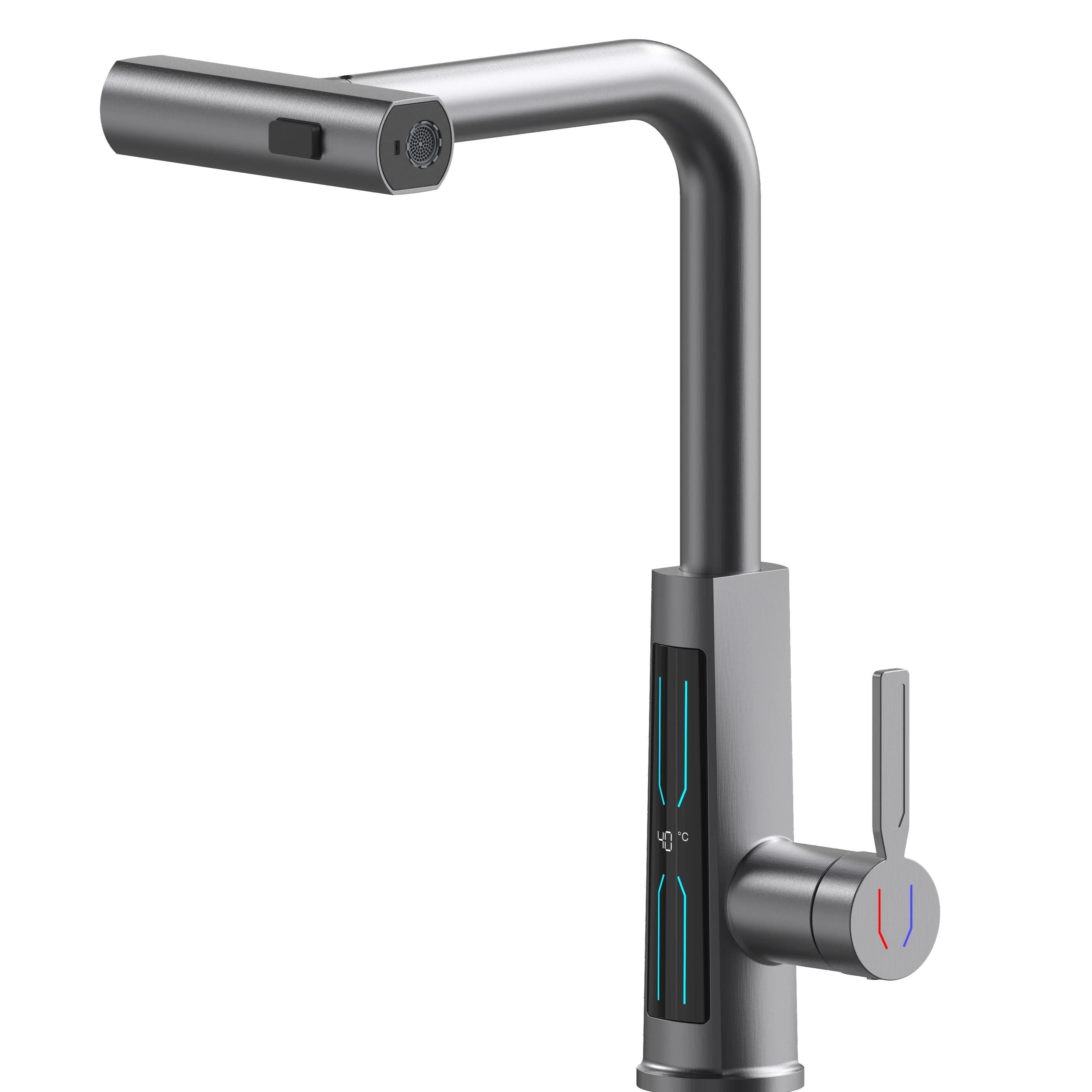 Многофункциональный кухонный смеситель Deao с цифровым дисплеем температуры