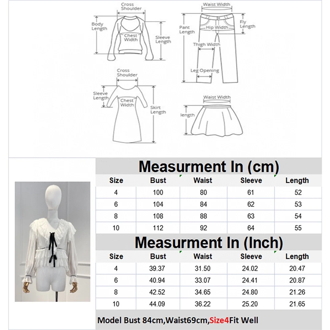 Рисунок 3 - Женская блузка с оборками