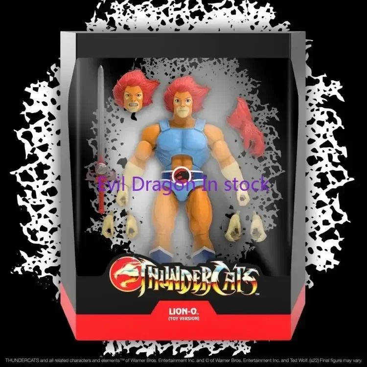 Фото Игрушка In Spot Super7 Thunderbolt Cat Wave 6 Tcw6 Lion Cat Demon King Leopard Female Monkian в ретро-стиле, подарок на день рождения №2