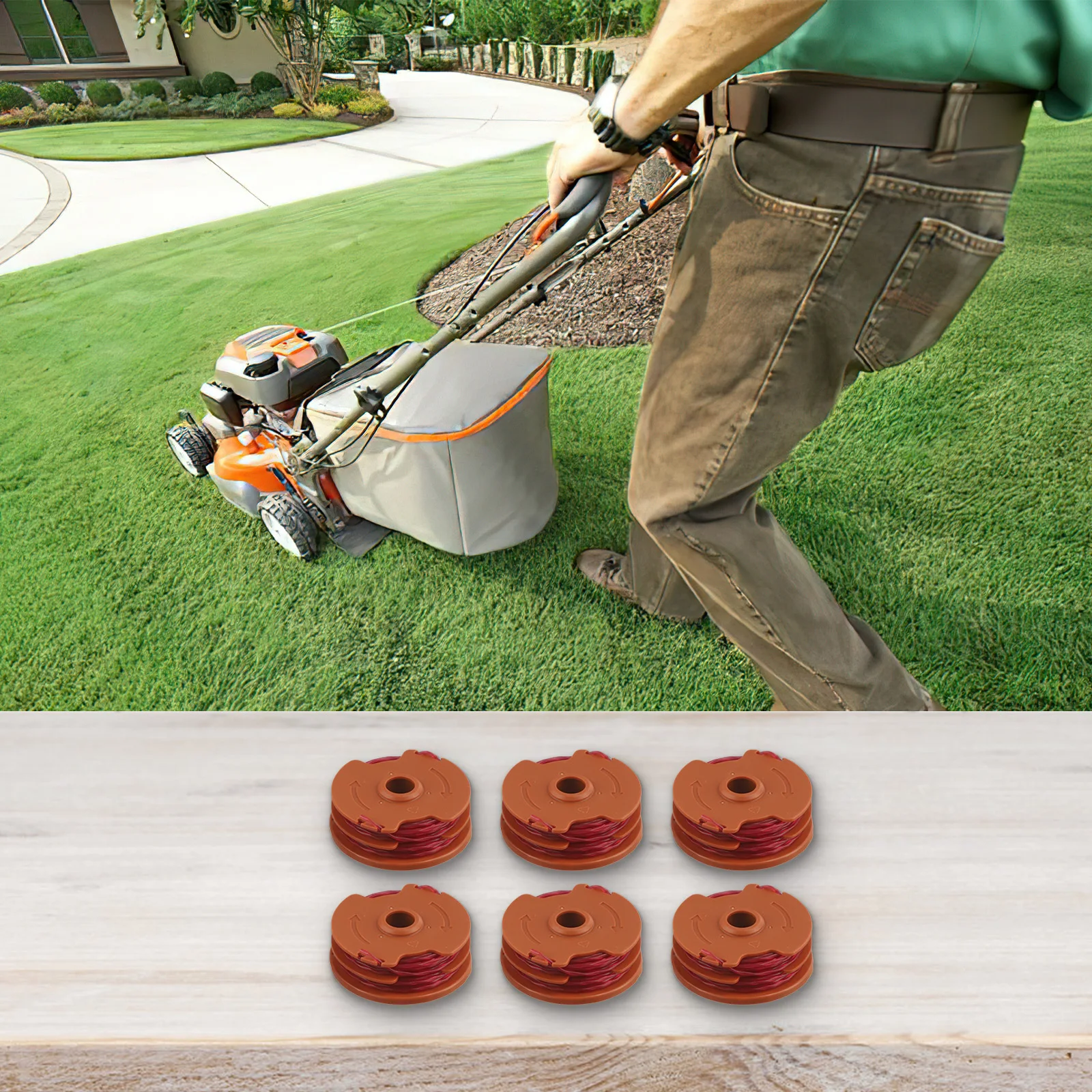 Для Worx WA0007 катушка для WG105 WG106 WG108 WG112 WG113 WG115 WG116 WG119 беспроводного триммера травы