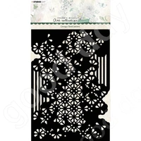 2022 eastergrungy floral pattern essentials stencilmetal cutting stencil scrapbooking diy decoration craft embossing