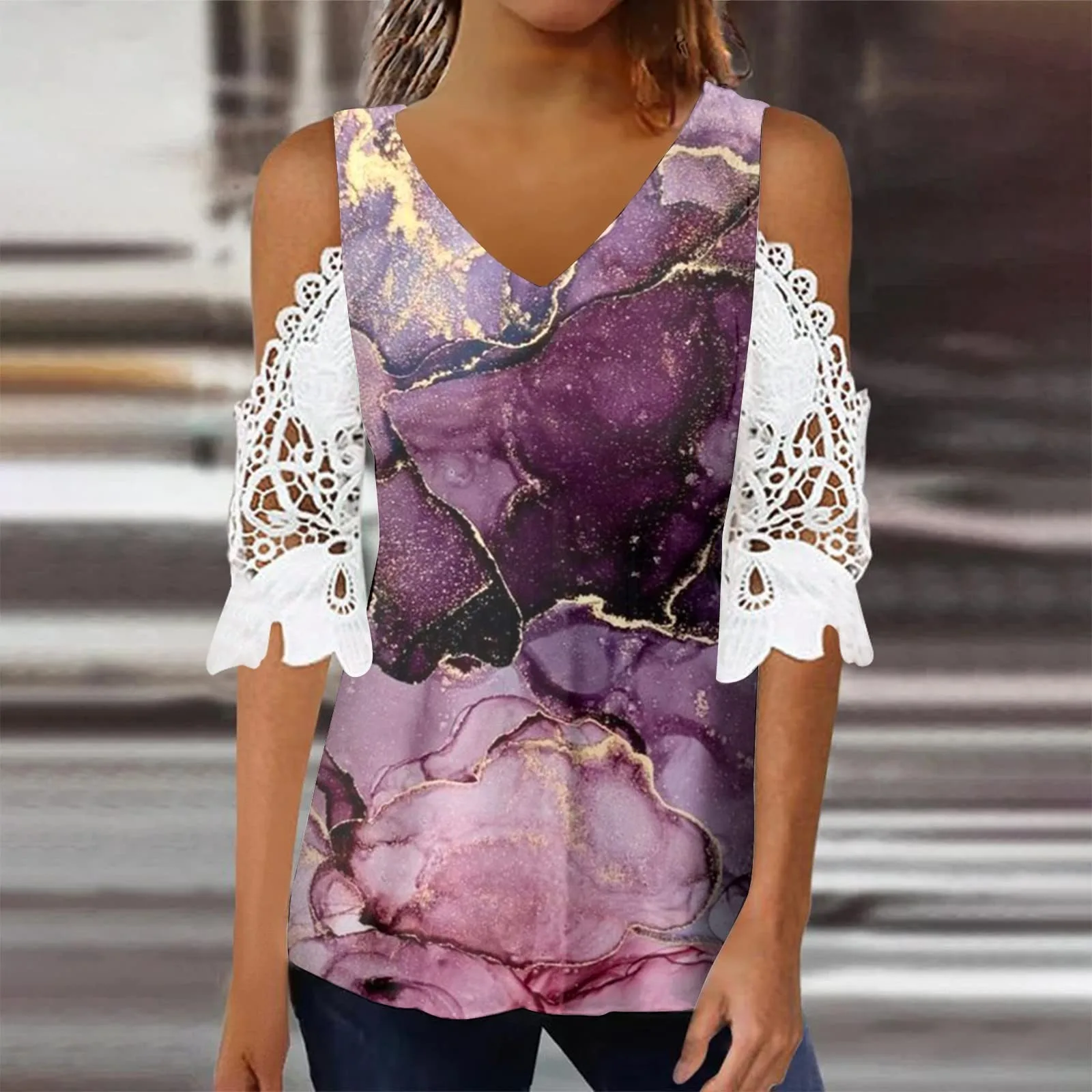 

Женский комбинезон, повседневный Свободный комбинезон с цветочным принтом, повседневные топы с коротким рукавом, женские футболки с графическим принтом для женщин