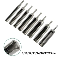 universal nut driver 14 quick change hex shank slotted extension driver drill bit socket wrench 810121314161719mm