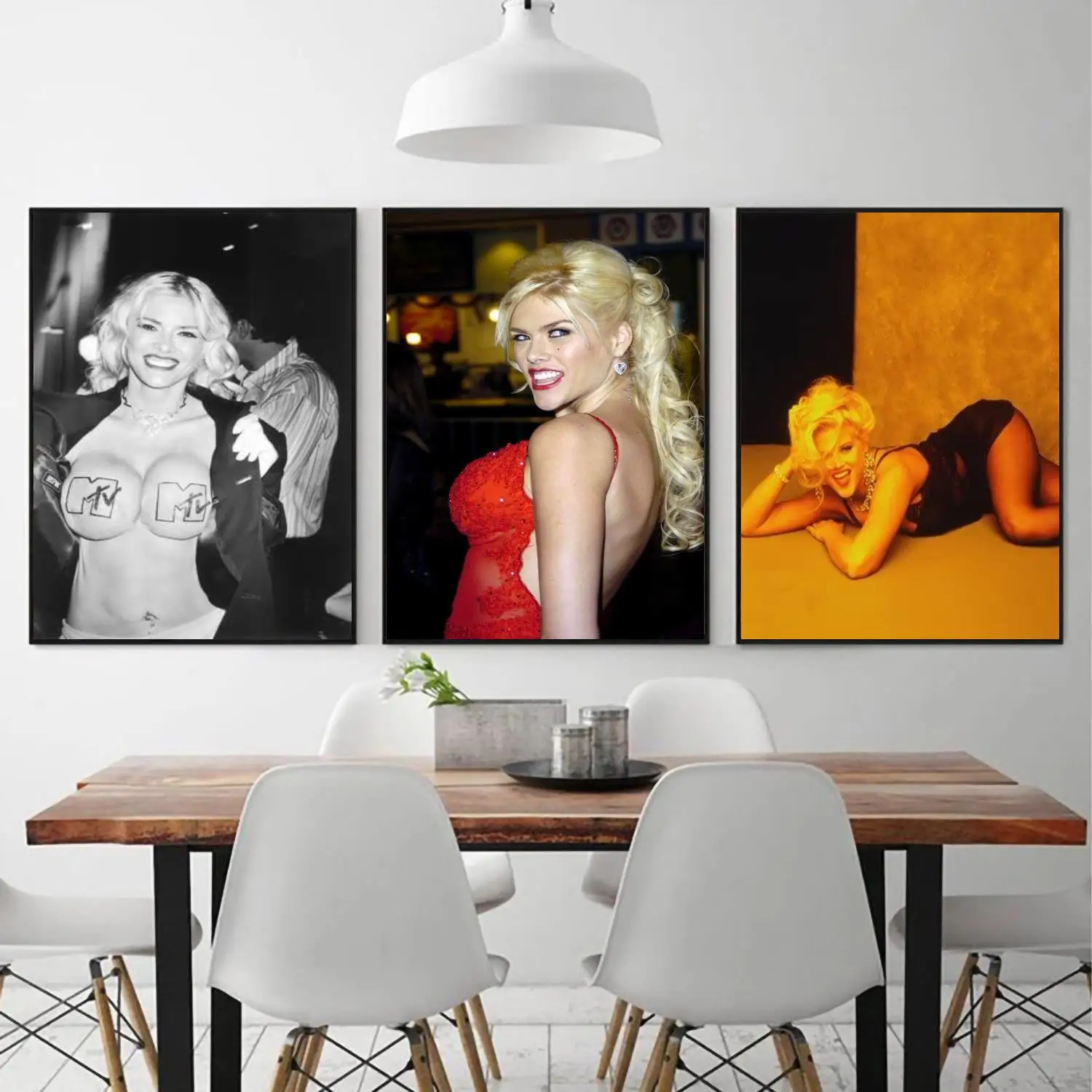 

anna nicole smith poster 24x36 Wall Art Canvas Posters Decoration Art Poster Personalized Gift Modern Family bedroom Painting