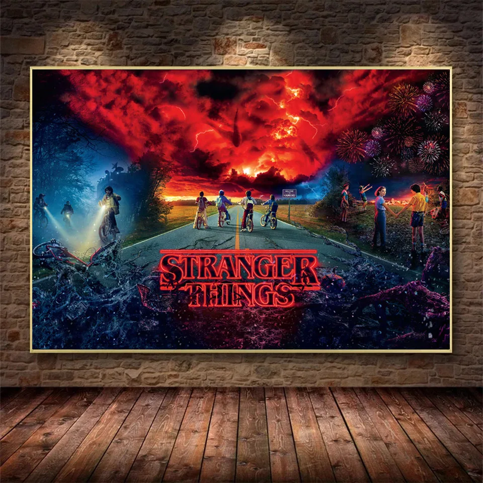 

Набор для алмазной вышивки «очень странные дела» D460