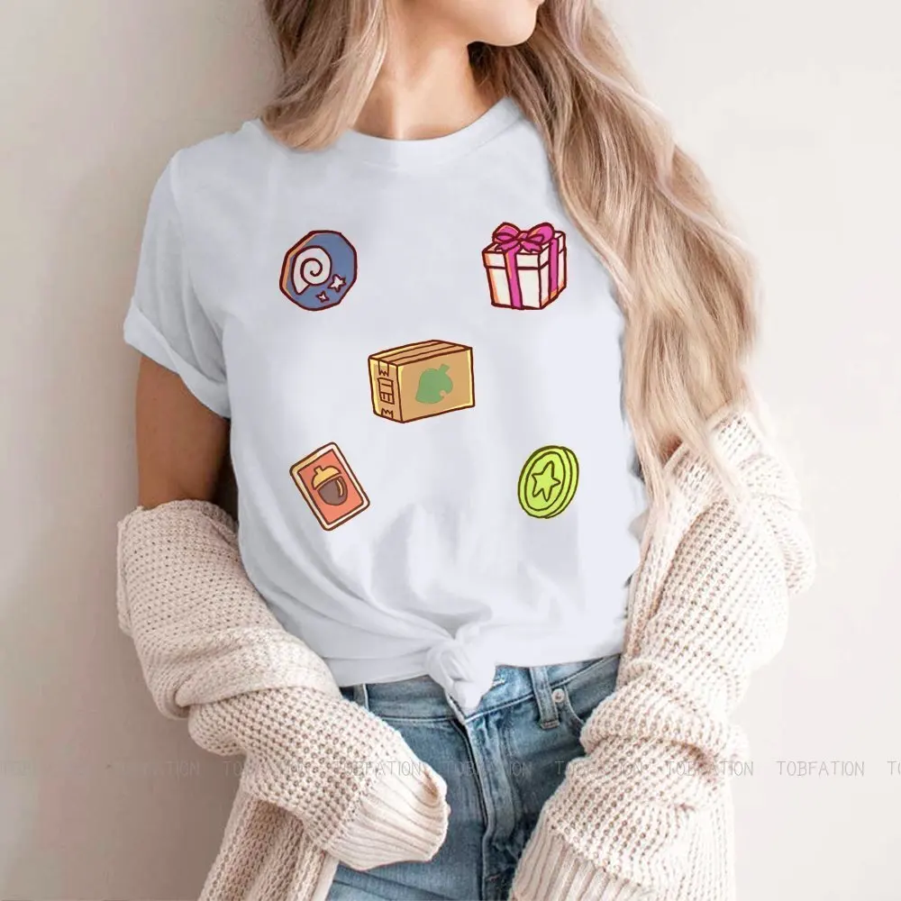 

Футболка женская с круглым вырезом и принтом животных, 5XL