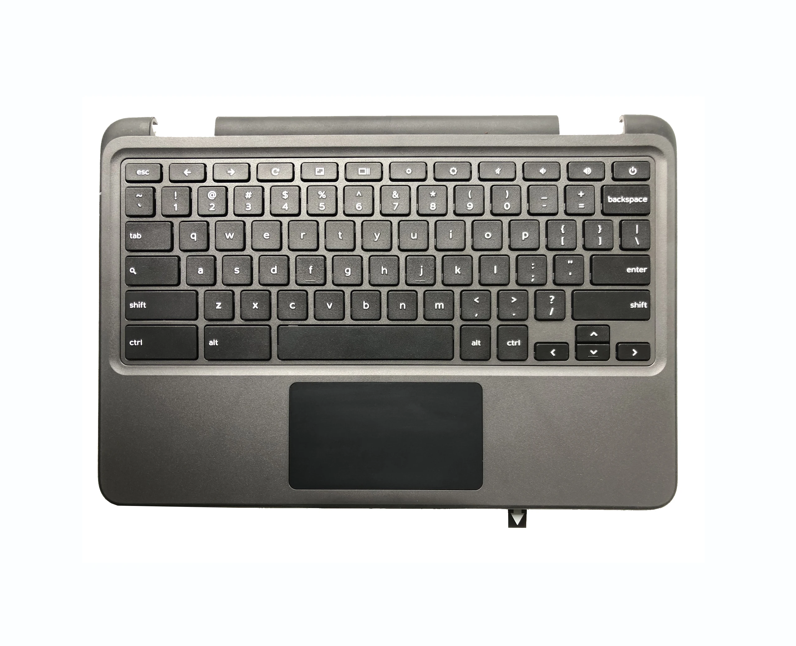 

New Original For Chromebook 11 3100 Palmrest US Keyboard Upper Case Touchpad 09X8D