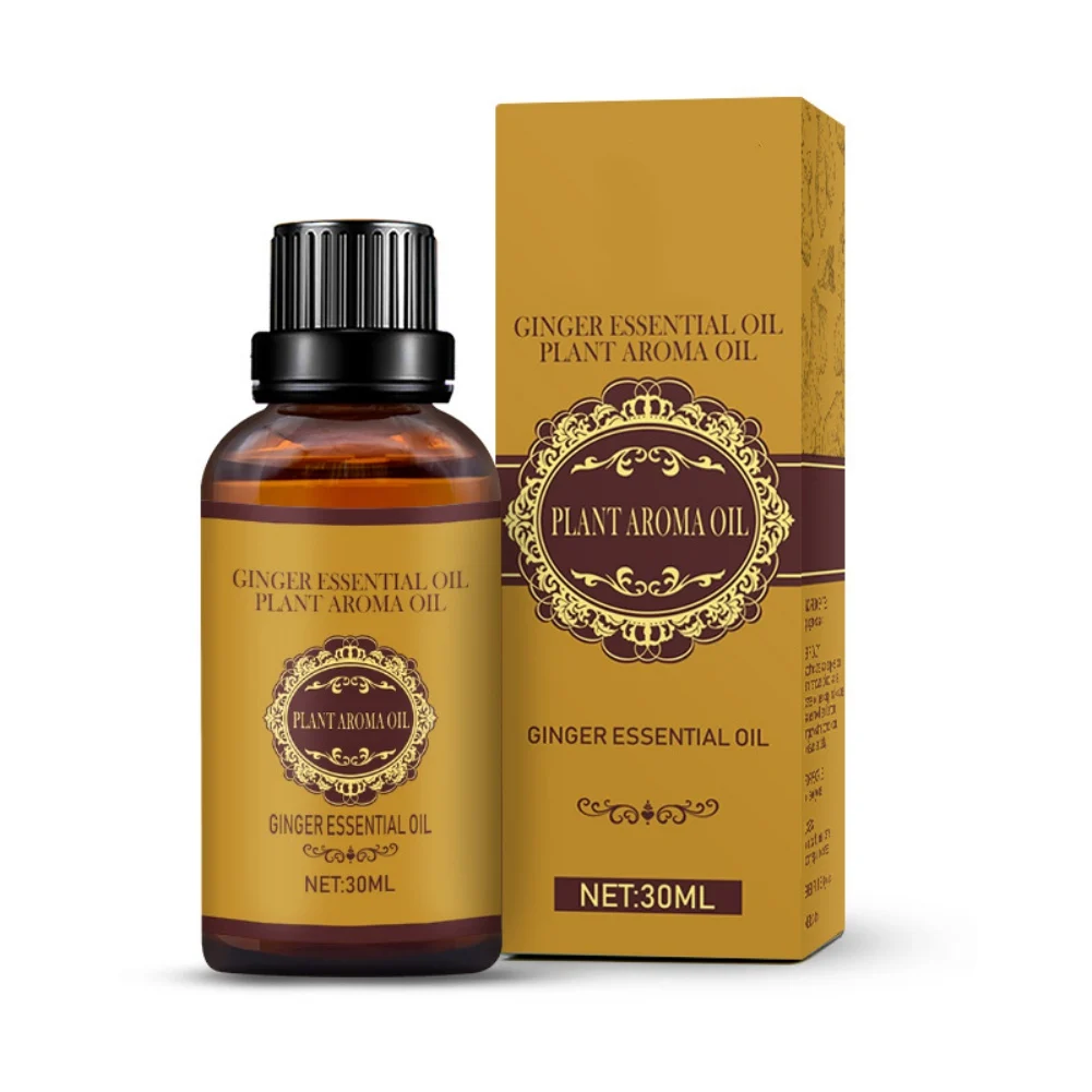 

30ml Body Moisturizers Nourishing Ginger Oil for Body Hydrating SPA Massage Oil For Dry Skin Natural Essential Oil