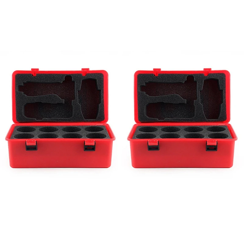 

2X XD168-66 Burst Generation Spinner Toolbox Beyblade Spinner Related Products Hand Storage Box Tool Box Red