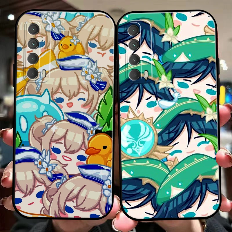 

Genshin Impact Project Game Phone Case For Huawei Honor 10 V10 10i 10 Lite 20 V20 20i 20 Lite 30S 30 Lite Pro Coque Back