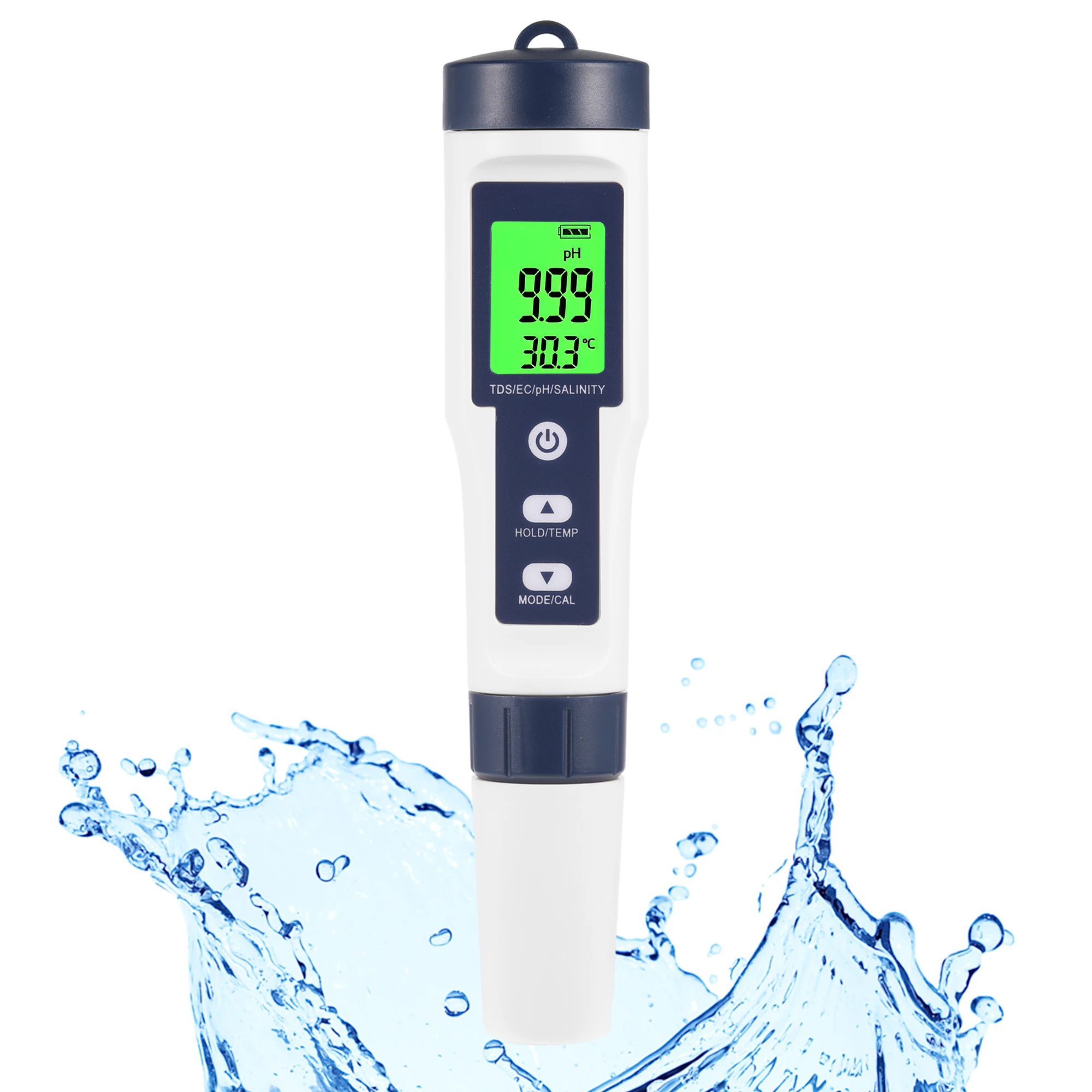

Compact And Advanced PH Meter Tester For Aquariums - Accurate Results Easy-to Real-time ABS Meter Digital Swimming Pool