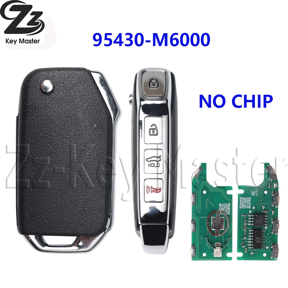 

Zz 433 МГц 4ACHIP Ключ дистанционного управления для KIA 95430-M6000 95430-L2310 Смарт-ключ с четырьмя кнопками KK12 для KIA Forte 2019-2022