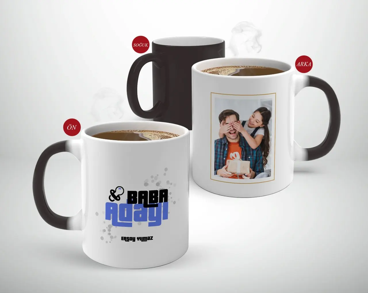

Персонализированные Fathers Day Gift», «фото волшебная кружка Bardak-8
