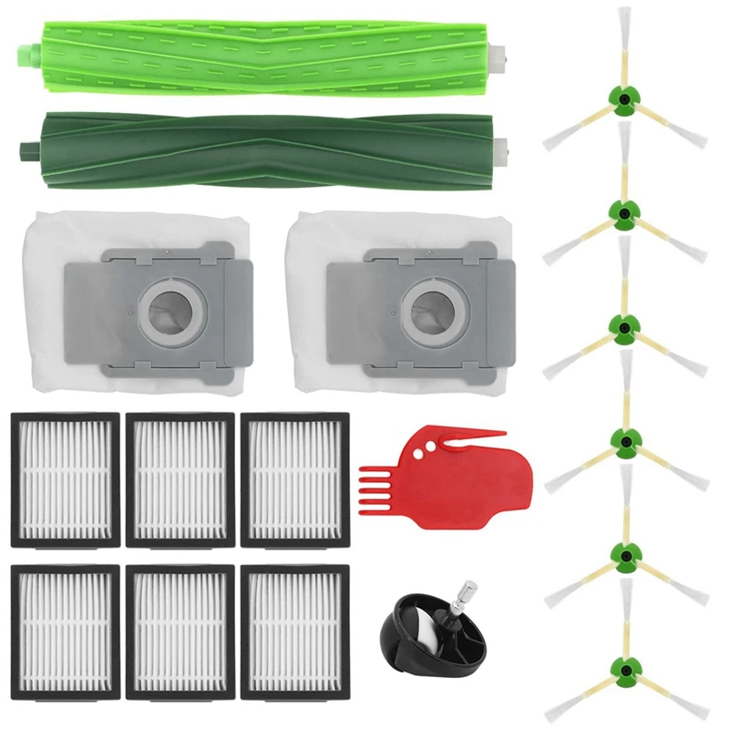 

Replacement Roller Brush Side Brushes HEPA Filters For Irobot Roomba I7 I7+ I3 E5 E6 E7 Vacuum Cleaner Accessories