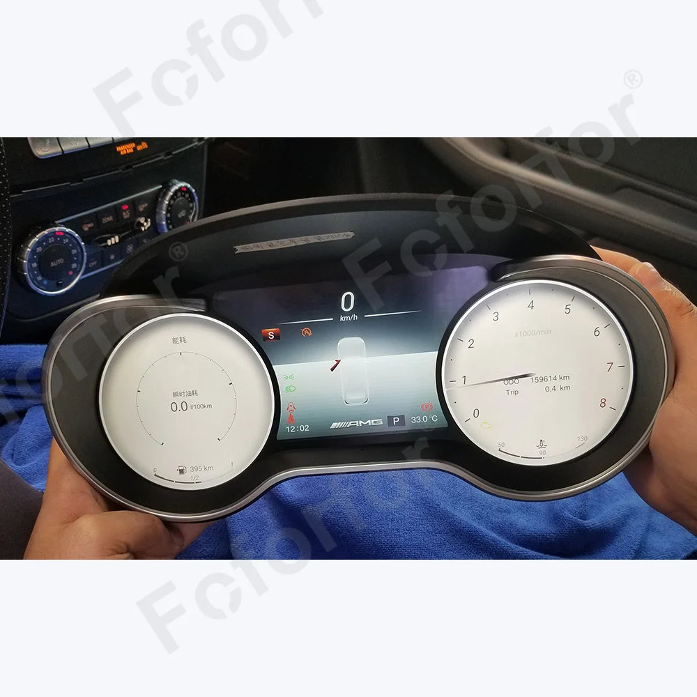 Автомобильный виртуальный кабина для Mercedes Benz ML GL R/G GLS класса приборная панель